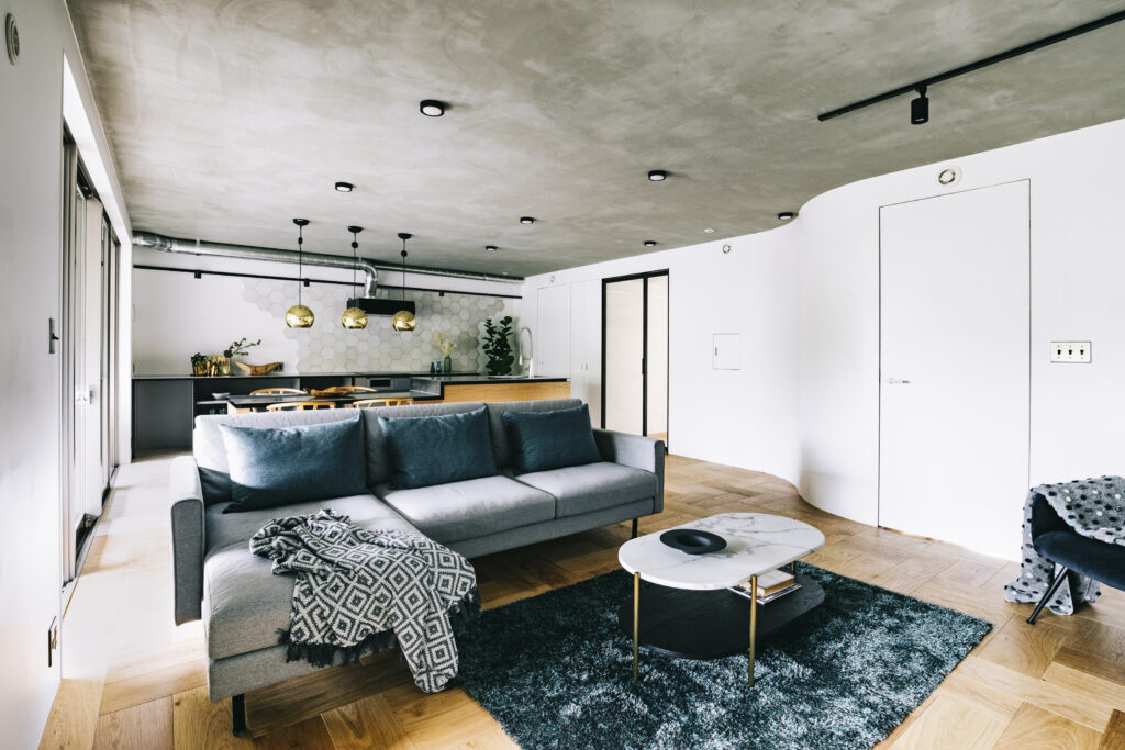 福岡　リノベーション　リビング