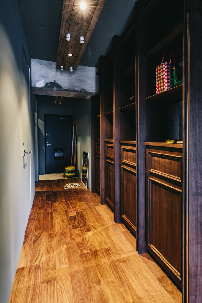 福岡　リノベーション　玄関