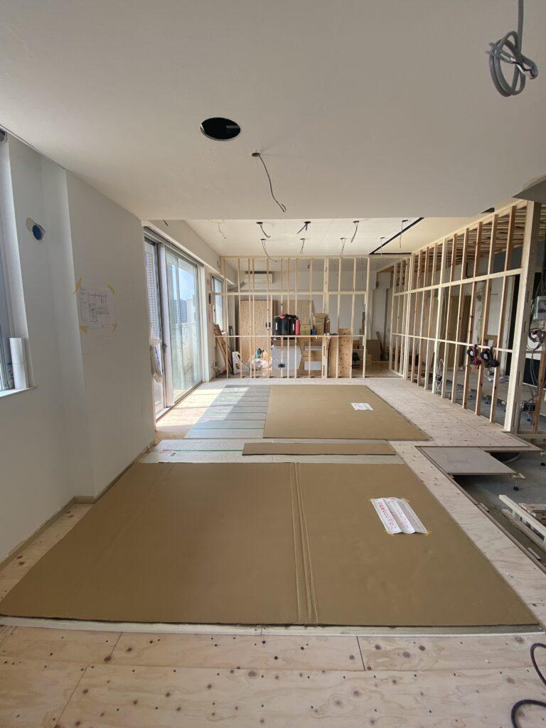 マンション 床暖